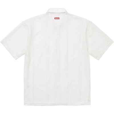 Supreme x Nike Mesh S/S Shirt SS24 Black White Navy Red Supreme x Nike Mesh S/S Shirt SS24 Black White Navy Red