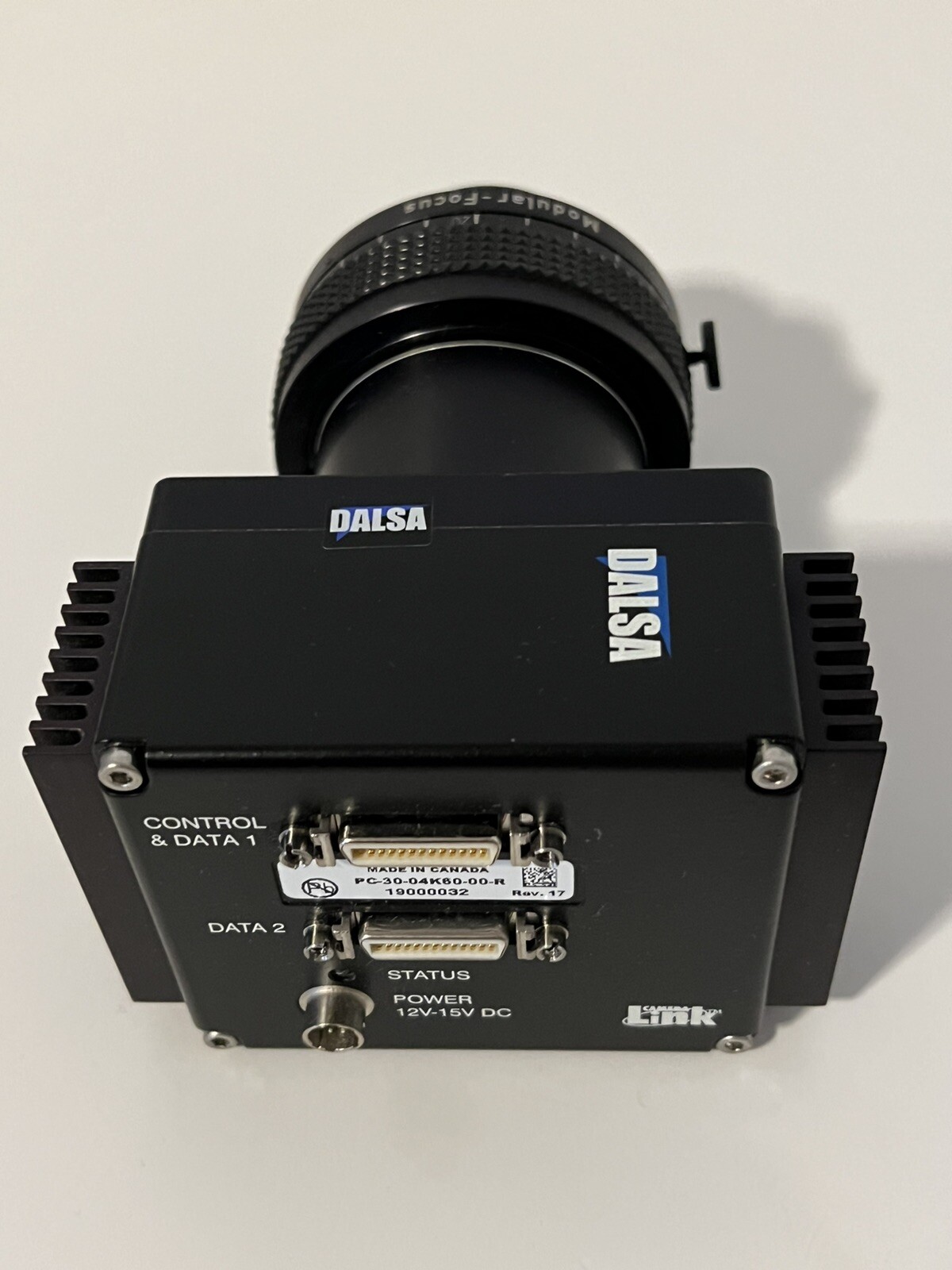 DALSA PC-30-04K60-00-R CAMERA LINK CONTROL LINOS LENS 80mm Industrial Line Lens