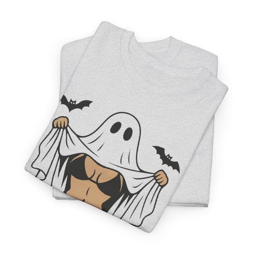 Lustiges Halloween Peekaboo T-Shirt Sexy Geist Kostüm Boo Grafik T-Shirt S-5XL - Bild 11 von 64