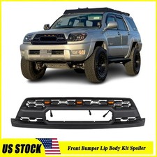 Matte Black Grille For 2003-2005 Toyota 4runner Trd Pro Style Grill With Leds Matte Black Grille For 2003-2005 Toyota 4runner Trd Pro Style Grill With Leds