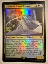 Galadriel, Elven-Queen FOIL Lord Of The Rings MTG NMMT 0003