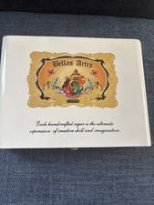 AJ Fernandez Bellas Artes Toro Empty Wooden Cigar Box 6x54