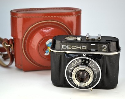 FULLY SERVICED! RARE BELOMO SOVIET USSR ''VESNA-2'' 24х32 35mm film camera