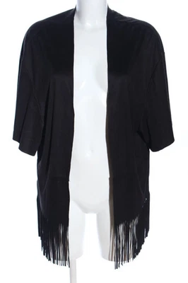 Stradivarius Gilet Femmes Noir Casual Minimaliste (EU 38) - Photo 1/2