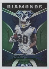 2019 Certified Diamonds Mirror Green 4/5 Todd Gurley II #DI-TG x5u