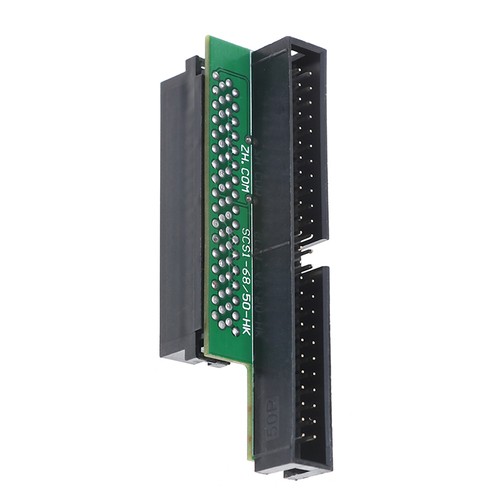 SCSI 68 pin 68-pin male to 50 pin 50-pin male adapter converter m CA - Picture 3 of 9