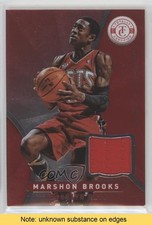 2012-13 Totally Certified Memorabilia Totally Red MarShon Brooks #39 READ 12b2