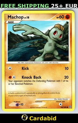 Machop - SF #64/100 Stormfront Midori Harada MP