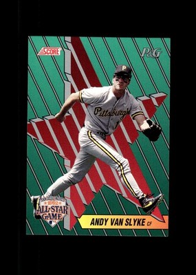 1992 Score Procter & Gamble #17 Andy Van Slyke Pittsburgh Pirates