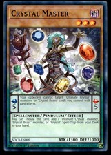 Crystal Master Structure Deck: Legend of the Crystal Beasts SDCB-EN009 MP YuGiOh
