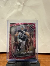 2025 Panini Prizm Brock Bowers Super Bowl Logo /60 Raiders