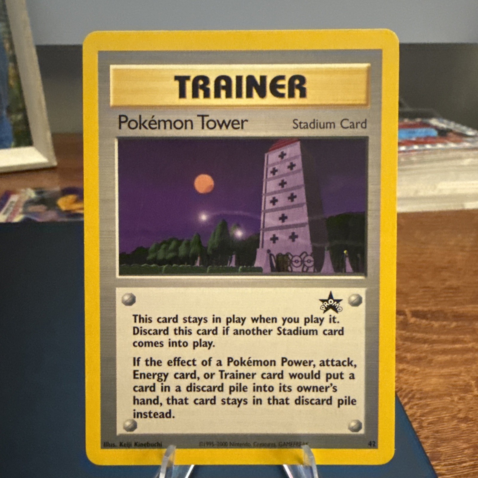 Wotc Pokemon TCG Pokemon Tower Trainer Black Star Promo 42 #6