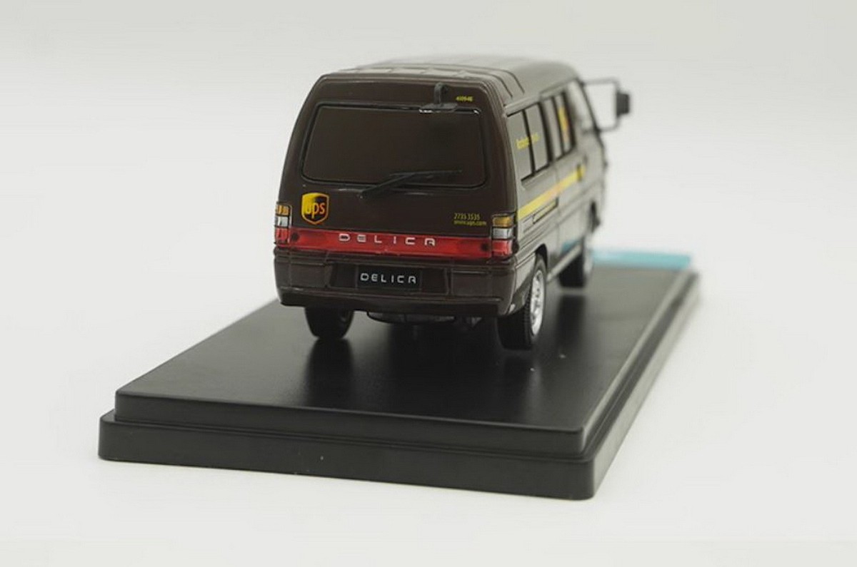 MC 1/43 Scale Mitsubishi Delica L300 Van UPS Diecast Car Model Toy