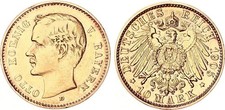 Kaiserreich / Bayern 10 Mark Gold 1905 D J.199 Otto ss-vz   143582