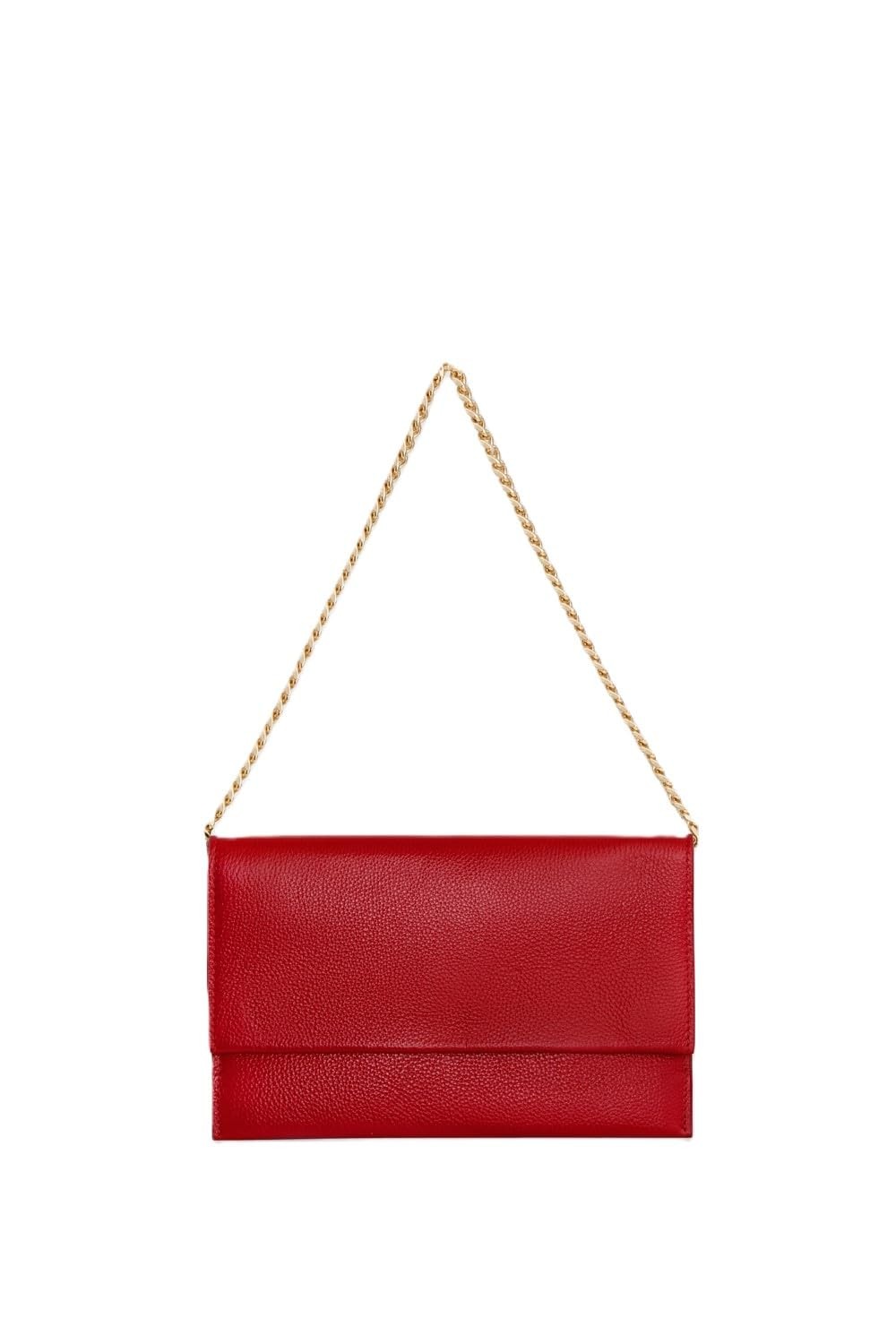 LOU CLUTCH, SEDUCTION RED, Small