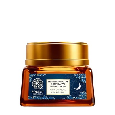 Forest Essentials Transformative Soundarya Night Cream With 24K Gold (45g)