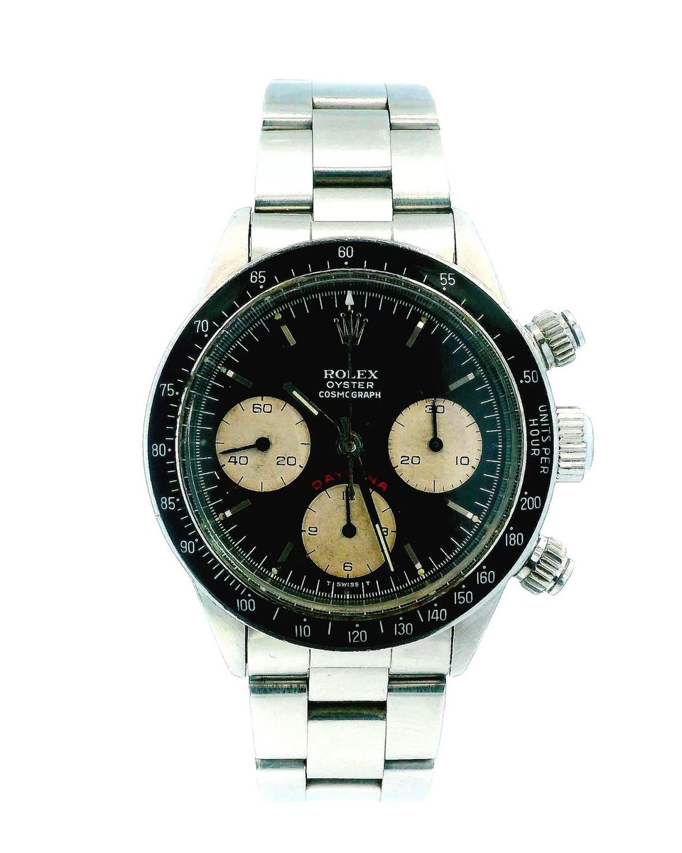 Rolex Daytona 6263 Big Red Daytona Black white Registers Vintage