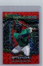Felnin Celesten 2025 Leaf Optichrome Baseball 1/1 Pre Production Proof