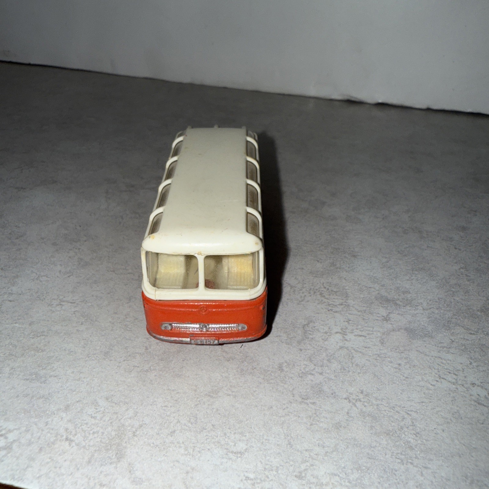 Matchbox Lesney No.68 Mercedes Coach Bus Orange England Antique Original Toy thumbnail 5