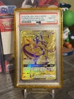 2019 POKEMON FA/MEWTWO & MEW GX TAG TEAM GX ALL STARS JP SUN & MOON #222 PSA 10