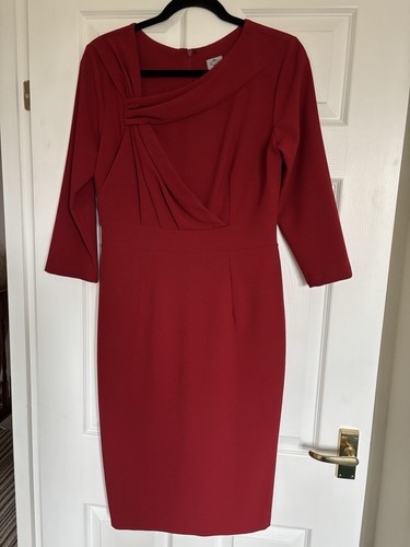 Diva Catwalk Dress Size L Rust Red. Excellent Condition - Picture 4 of 4