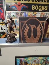 Death Dealer Faux Bronze Statue By Frazetta.  Quarantine Studio.  128/350. Mint