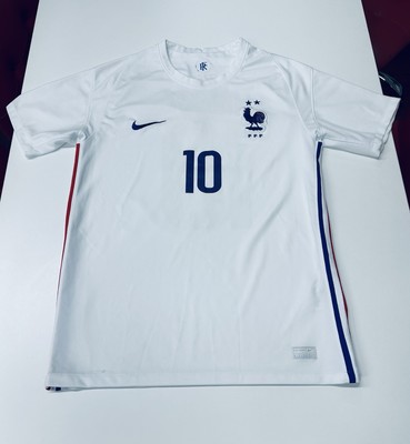 Nike France Real Madrid FC Kylian Mbappe #10 Home Jersey Men's