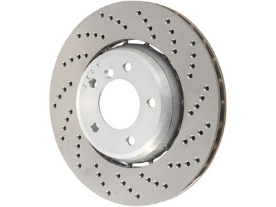 For 2001-2005 BMW 330i Brake Rotor Front Right SHW Performance Germany 65197GMHY