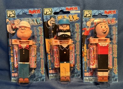 KLIK Au some Candy Popeye Brutus Olive Oyl 75 Year Special Smarties Bubble Gum