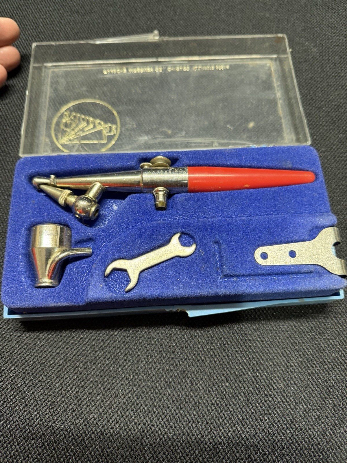 Vintage Paasche Airbrush Kit Type H with Accessories, Missing Allen Wrench ￼