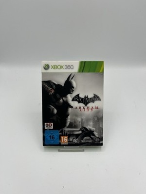 Batman: Arkham City Microsoft Xbox 360 Spiel mit 3D Cover + Anleitung | Getestet