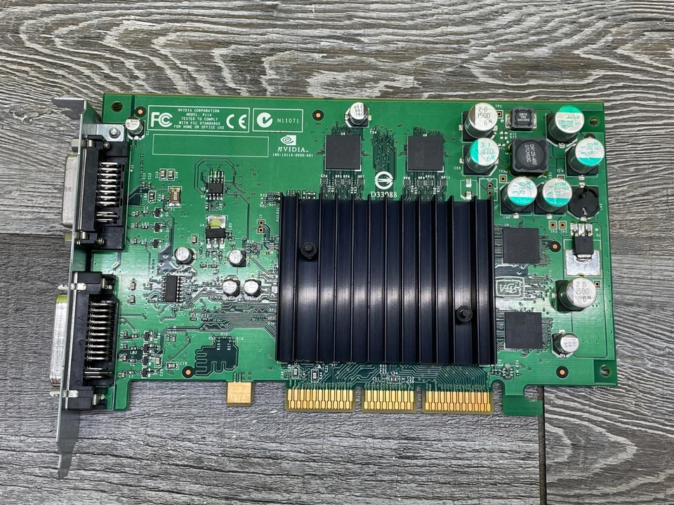 Apple PowerMac G4 APG NVIDIA P114  Video Card 630-4465/603-2539 - DVI and ADC - Image 3 of 4