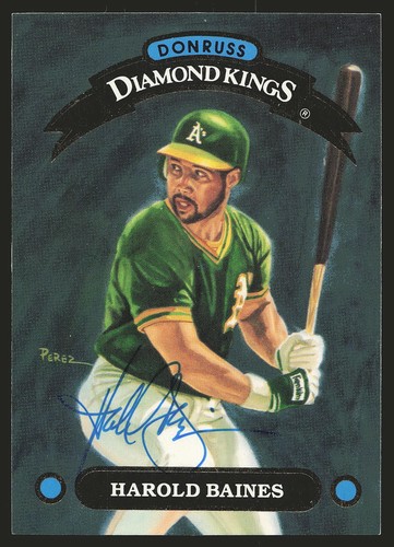 Harold Baines #DK-14 1992 Donruss Diamond Kings card