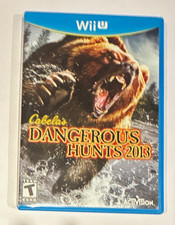 Activision Cabela's Dangerous Hunts 2013 Nintendo Wii U 2013 T NTSC CIB