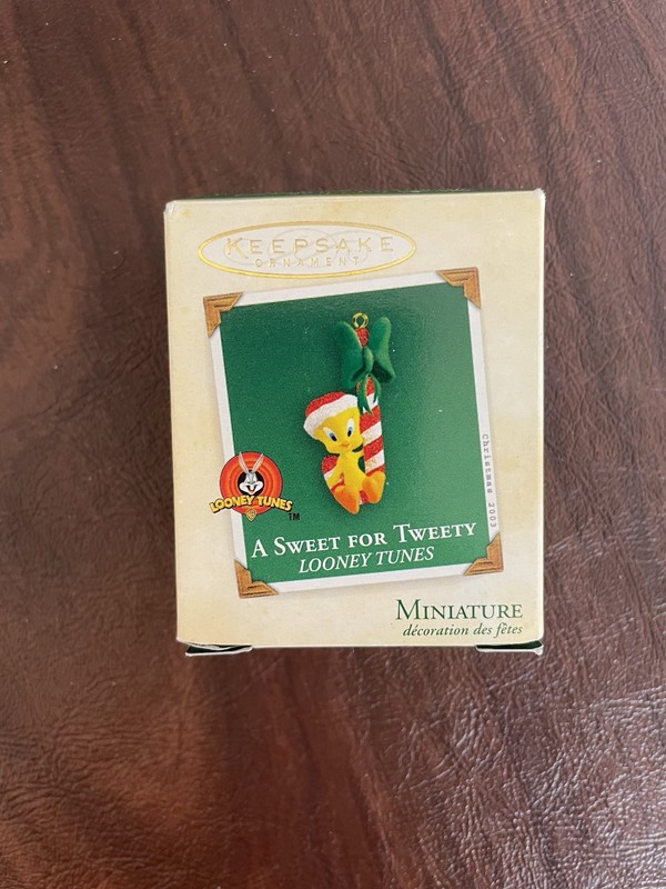 Hallmark - A Sweet For Tweety - Miniature Keepsake Christmas Ornament 2003