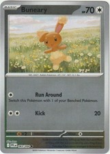 Buneary 83/94 Fiamme Fantastiche Reverse Holo Carta Pokémon Comune TCG