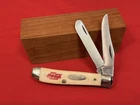 Vintage 1984 Case XX W207 SP SSP Coca Cola Merry Christmas 2 Blade Mini Trapper