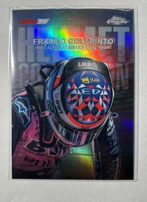2025 Topps Chrome Formula 1 - Helmet Collection Franco Colapinto #HC-9 (RC)