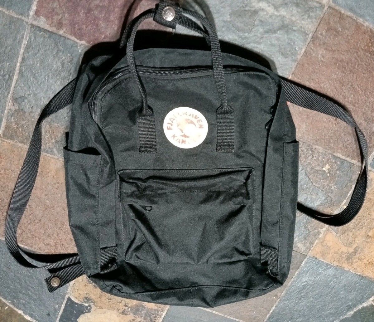 Fjall raven black school backpack. Kånken Laptop 15 main image 2