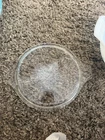 Vintage Pyrex Clear Glass Round Casserole Lid 475 C Tab Handles