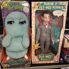 Pee-wee s Playhouse Chairry Plush Talking Pee-wee Herman Pull-String Doll