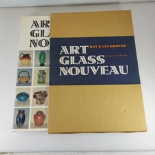 Art Glass Nouveau Ray & Lee Grover 1979 Charles E. Tuttle 8th Printing HCDJ 