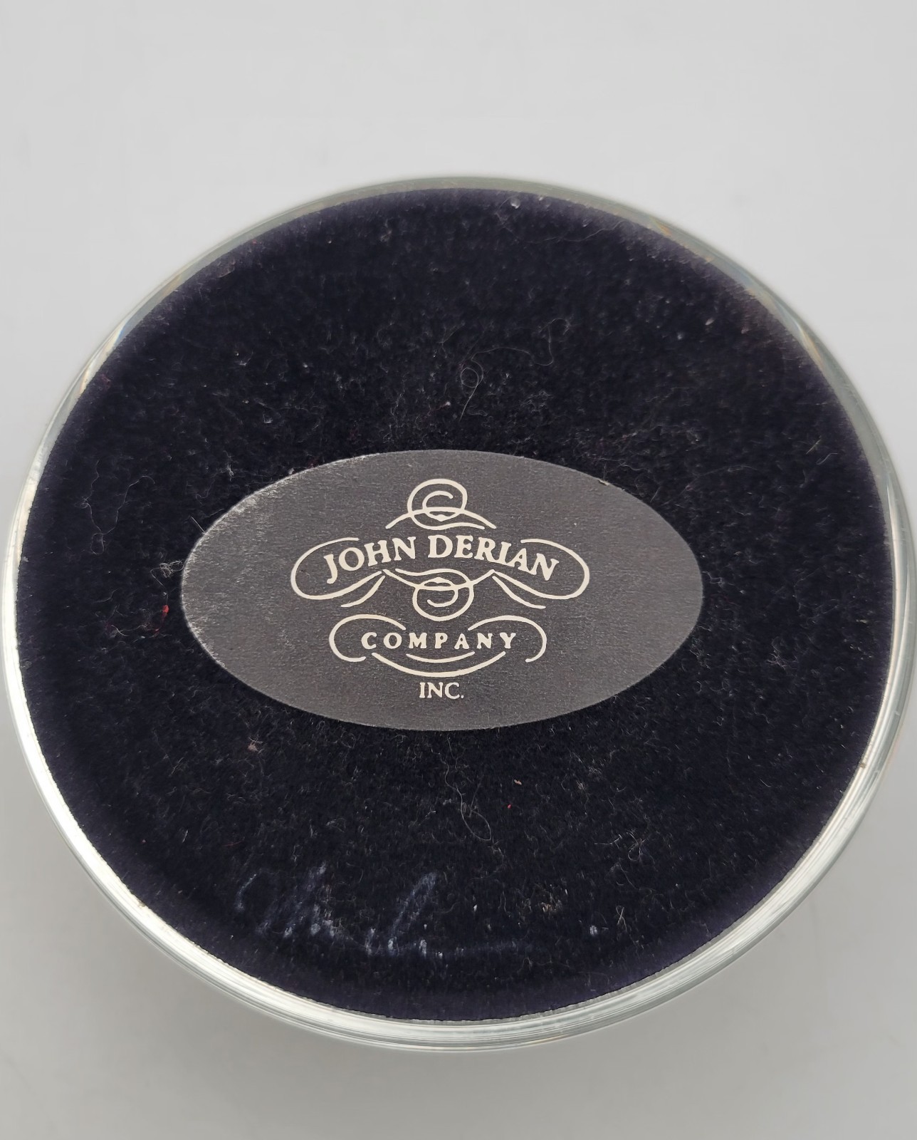 John Derian Company Signed   "Writing Desk" dome  Paperweight