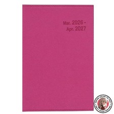 NEW Hakubunkan 2026 Planner April Start A6 Monthly SD-16 Index Planner Pink No.