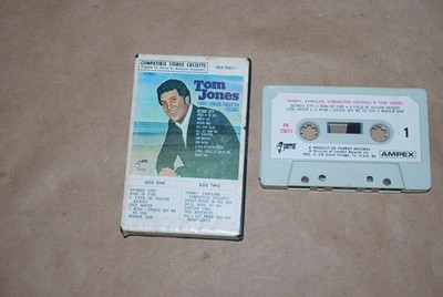 Tom Jones Funny Familiar Forgotten Feelings Cassette Tape PKX 79611