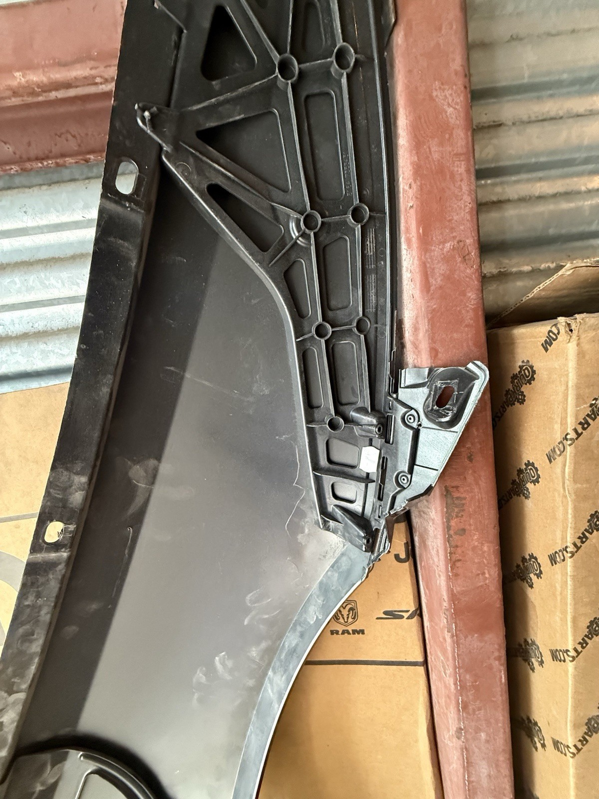 BMW i8 2014-2020 Front Left Fenders Set Gray