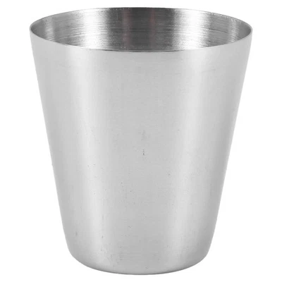 1X(15 StüCk Edelstahl Schnaps GläSer Trink Gefäß, 30 Ml Camping  Kaffe3204 - Bild 1 von 4