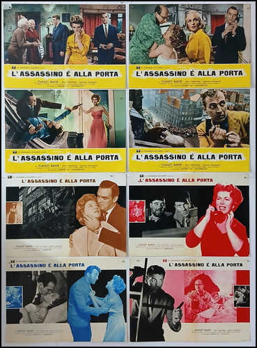 8pbustas cm.50x70-HELL IS A CITY-STANLEY BAKER-VAL GUEST-NOIR-O20-7