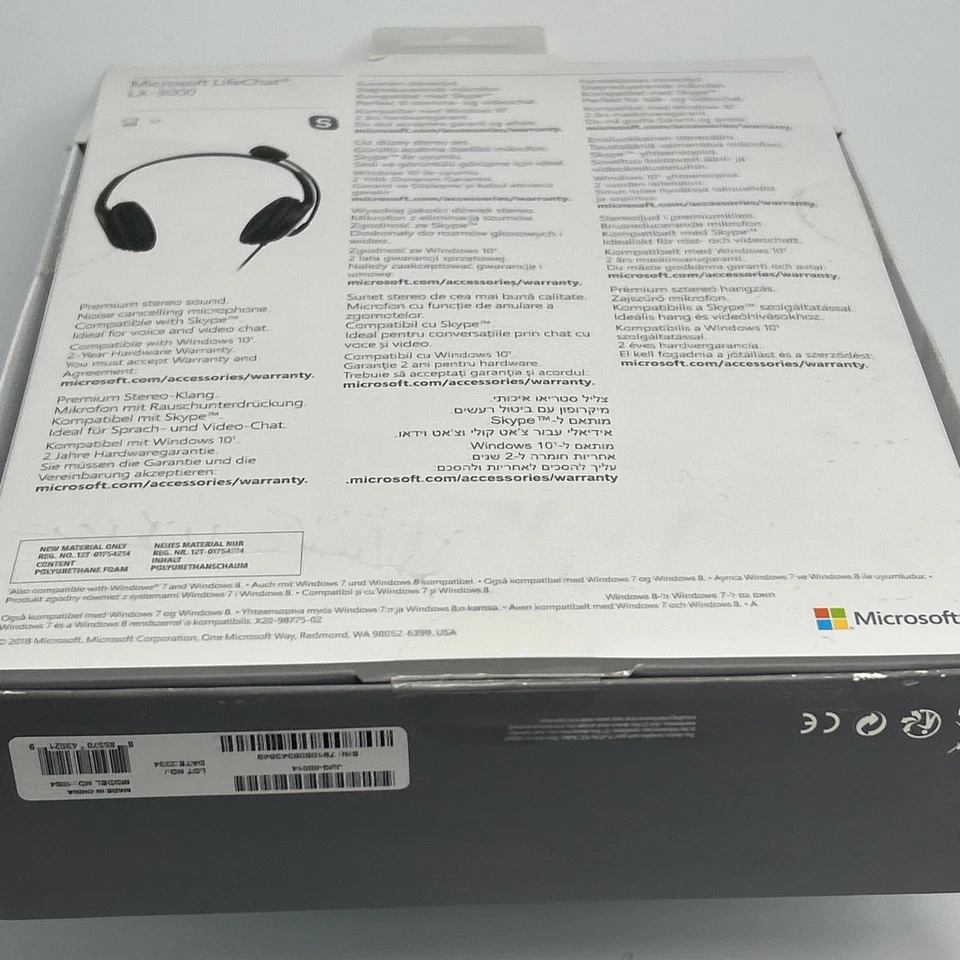 Microsoft LifeChat LX-3000 Headset - Noise Cancelling - Brand New & Sealed  - Image 4 of 4
