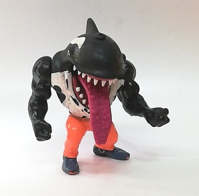 ORCA STREET SHARKS MOBY LICK MATTEL ACTIONFIGUR 1995 WORKING EXTREME